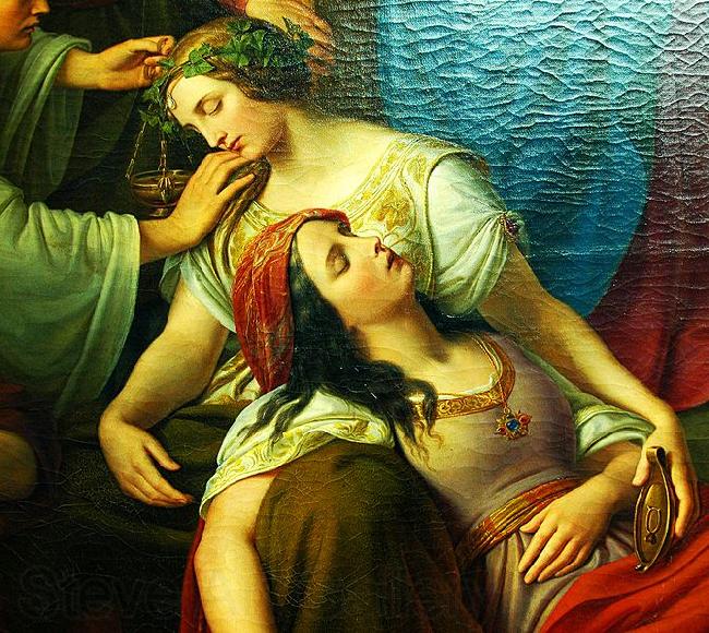 Wilhelm von Schadow The Parable of the Wise and Foolish Virgins Germany oil painting art
